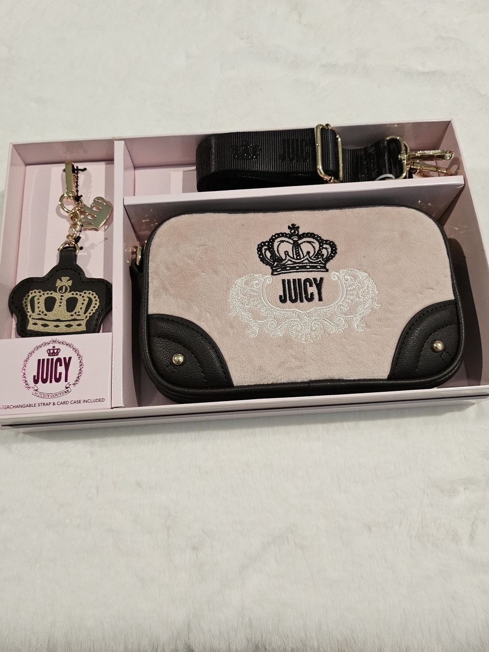 Juicy by Juicy Couture - Pink Juicy Mini Boxed Set w/Crossbody Bag/Card Case